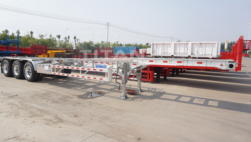 Specifications of Container Chassis Semi Trailer