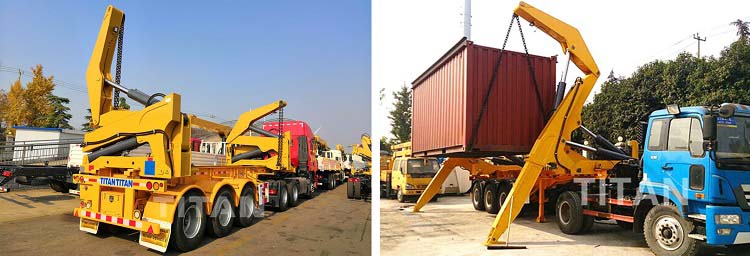 What is a sidelifter truck trailer?