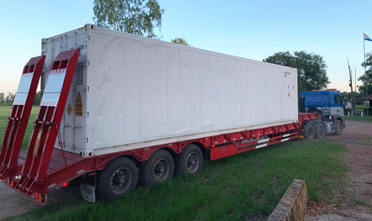 60/80/100 tons Low bed semi trailer manufacturers | Lowbed trailer for sale south africa