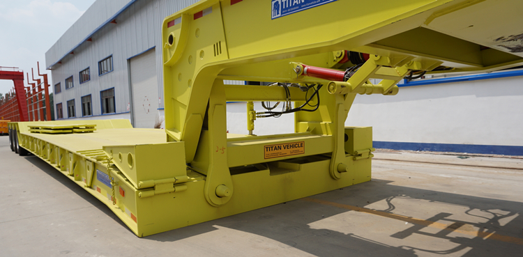 3 set lowboy trailer has been sent to Tanzania