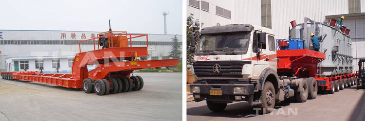 150 Ton Multi-Axles Modular Trailer for Sale in Madagascar