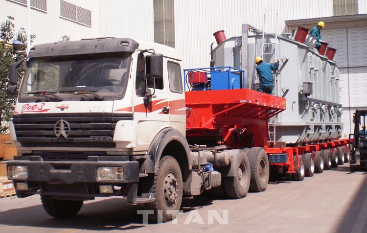 150 Ton Multi-Axles Modular Trailer for Sale in Madagascar
