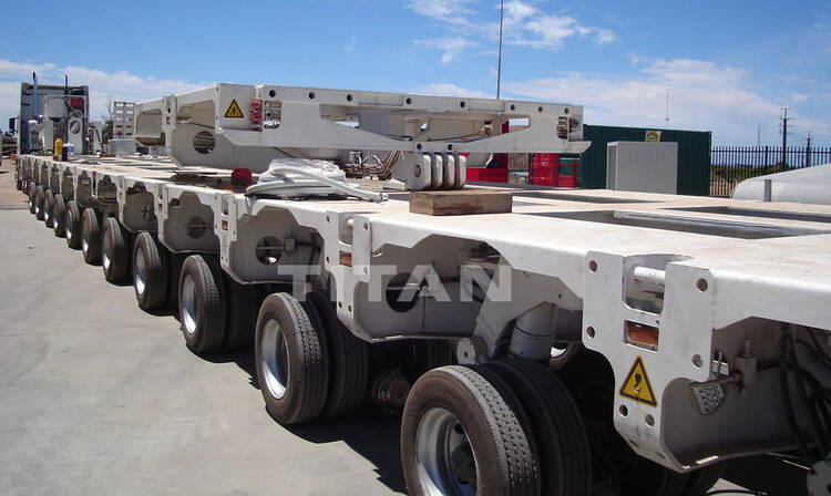 150 Ton Multi-Axles Modular Trailer for Sale in Madagascar