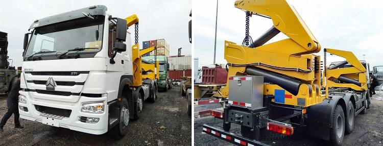 37 Tons 20ft Side Loader Truck for Sale in Djibouti