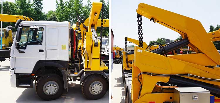 37 Tons 20ft Side Loader Truck for Sale in Djibouti
