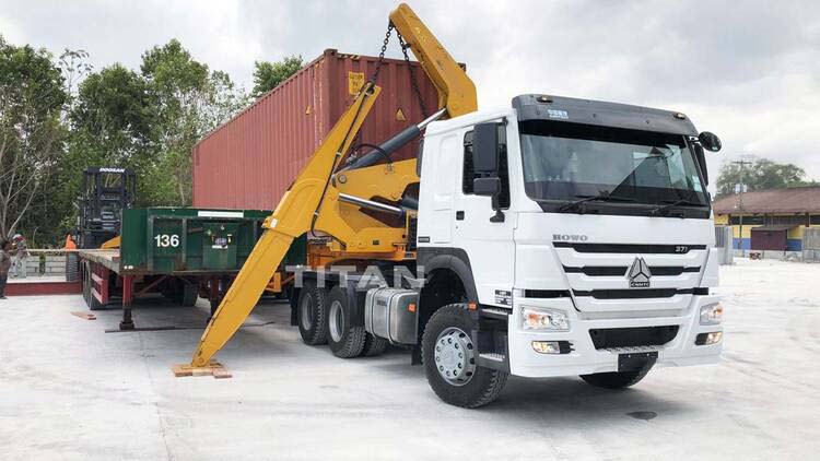 37 Tons 20ft Side Loader Truck for Sale in Djibouti