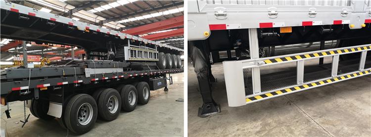 4 axle fence semi trailer for sale in Sudan