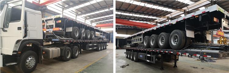 4 axle fence semi trailer for sale in Sudan