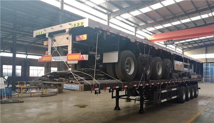 4 axle fence semi trailer for sale in Sudan