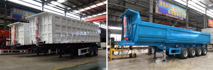 3 Axle Tipper Dump Truck Trailer for Sale Nigeria