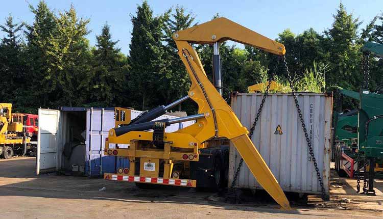 40ft Container Side Loader Trailer for Papua New Guinea