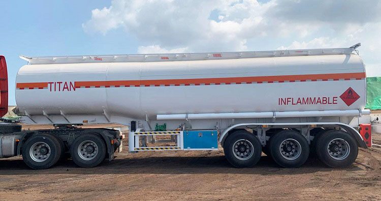 Tri Axle Fuel Tanker Trailer for Sale in Kenya