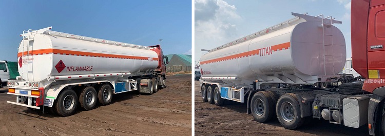 Tri Axle Fuel Tanker Trailer for Sale in Kenya