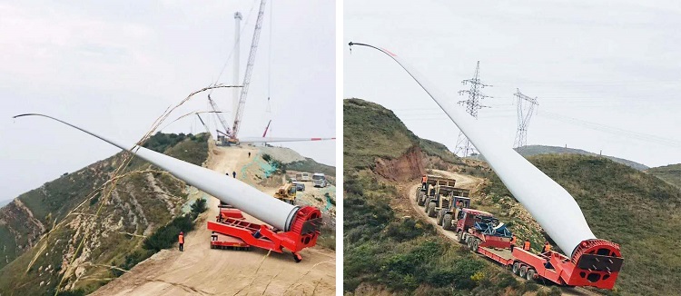 Wind Turbine Blade Transport for Sale