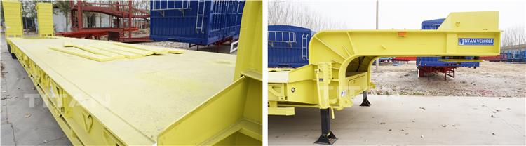 Heavy Haul 120 Ton  Drop Deck Semi Trailer for Sale in Nigeria