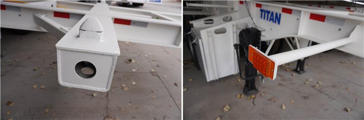 2 Axle 20ft Shipping Container Trailer for Sale 