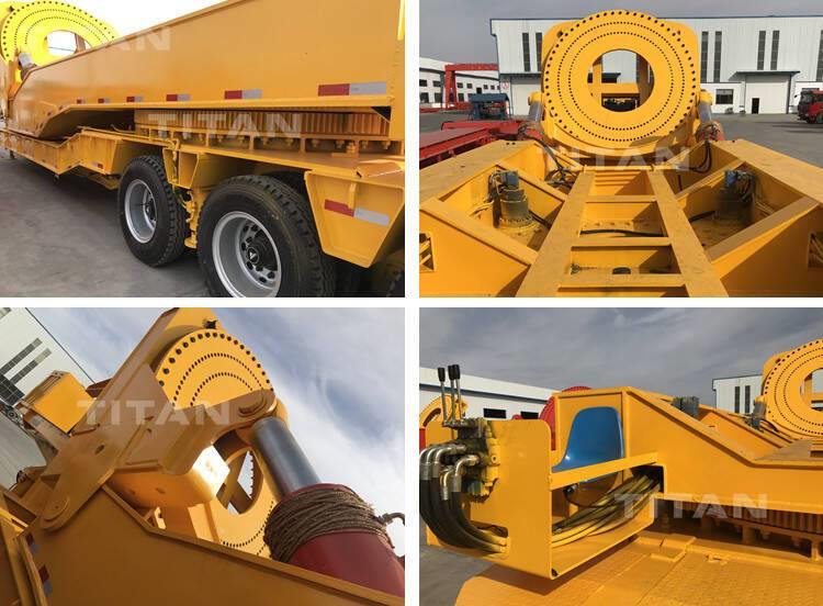 Analysis of Wind Blade Transporting Technology Windmill Blade Trailer