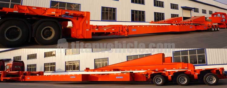 Windmill Blade Trailers Transported and Used in Vietnam