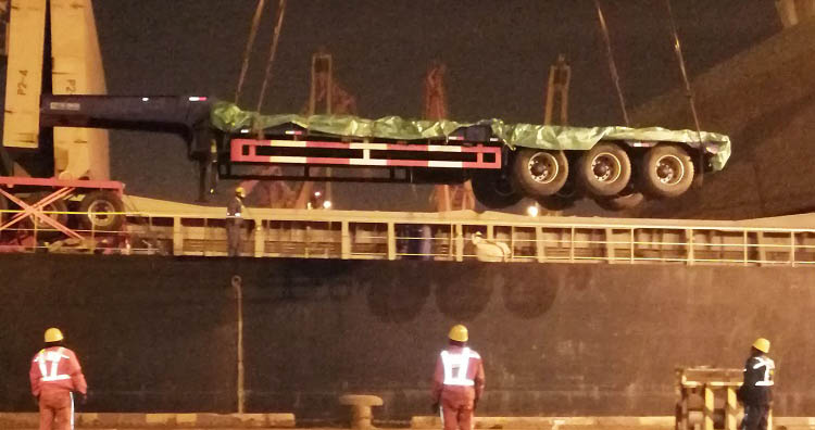 Tri Axle Low Loader Trailer for Sale in Zimbabwe Harare