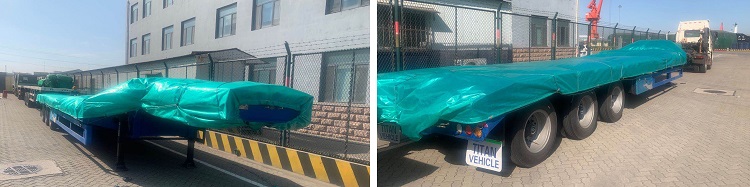 Tri Axle Low Loader Trailer for Sale in Zimbabwe Harare