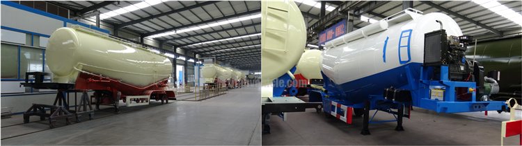 40cbm Bulk Cement Trailer Truck for Sale in Sudan