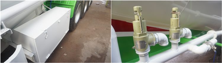 4 Axle Dry Bulk Cement Tanker Trailer for Sale in Sudan