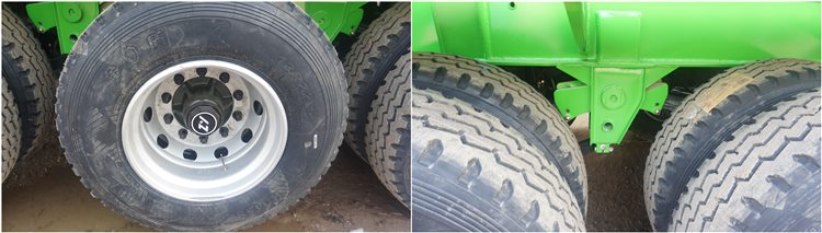 4 Axle Dry Bulk Cement Tanker Trailer for Sale in Sudan