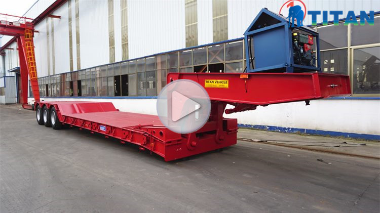 120ton Detachable Trailer for Sale in Nigeria