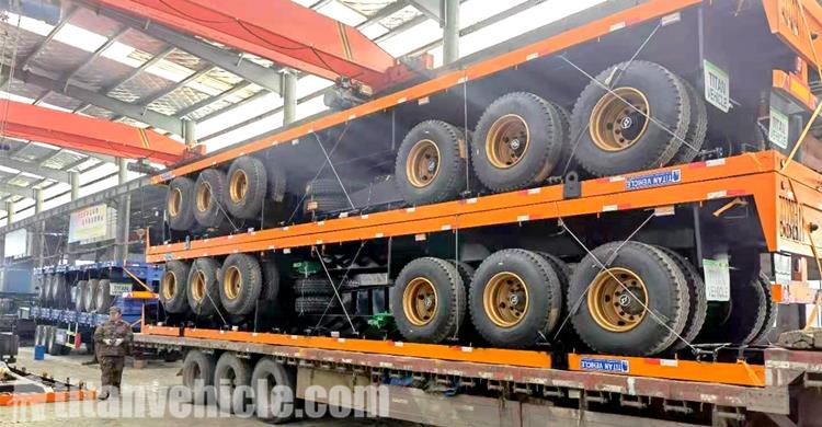 8 Units 40 Foot Flatbed Container Trailer for Sale In Guinea Conakry