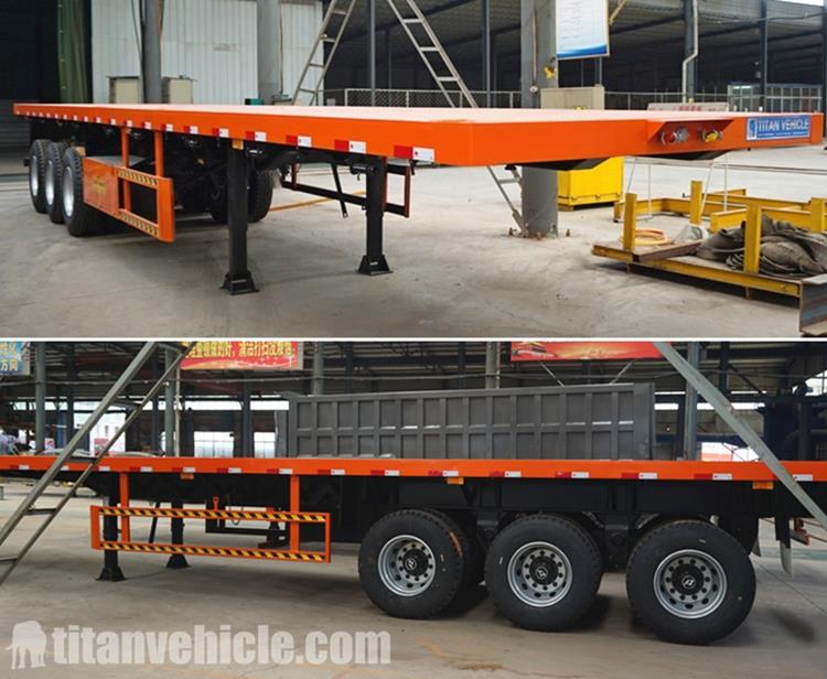8 Units 40 Foot Flatbed Container Trailer for Sale In Guinea Conakry