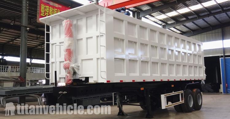 2 Axle 50 ton semi trailer tipper for sale in Nigeria Lagos