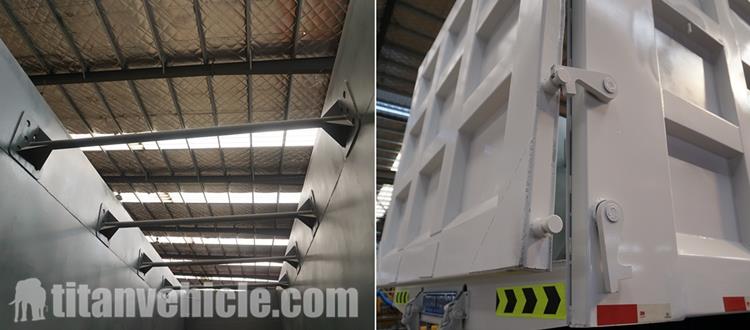 2 axle semi trailer tipper details 