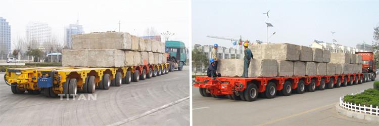 What is modular trailer? Self propelled modular transporter trailer for sale