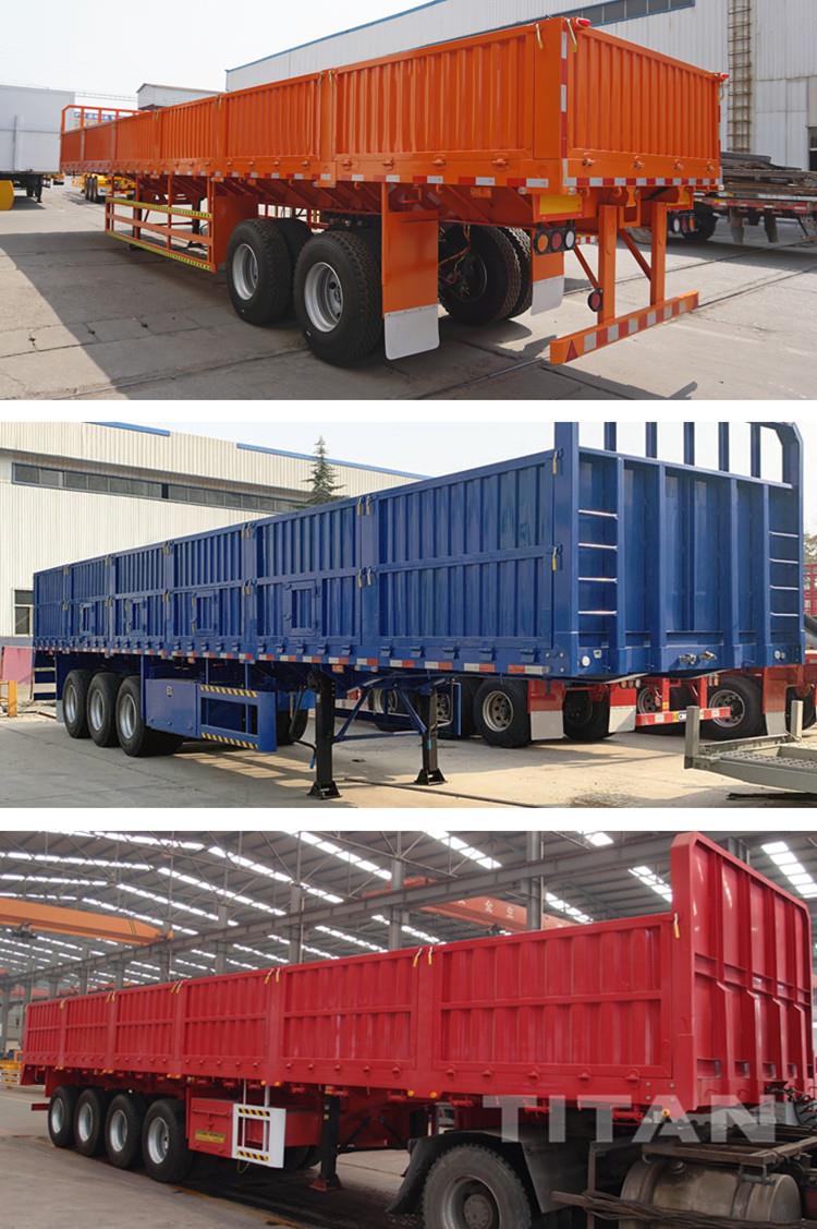 2/3/4 Axle Side Wall Trailer for Sale in Harare - TITAN Vehicle