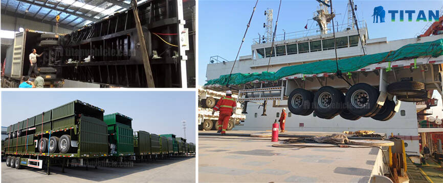 2/3/4 Axle Side Wall Trailer for Sale in Harare - TITAN Vehicle