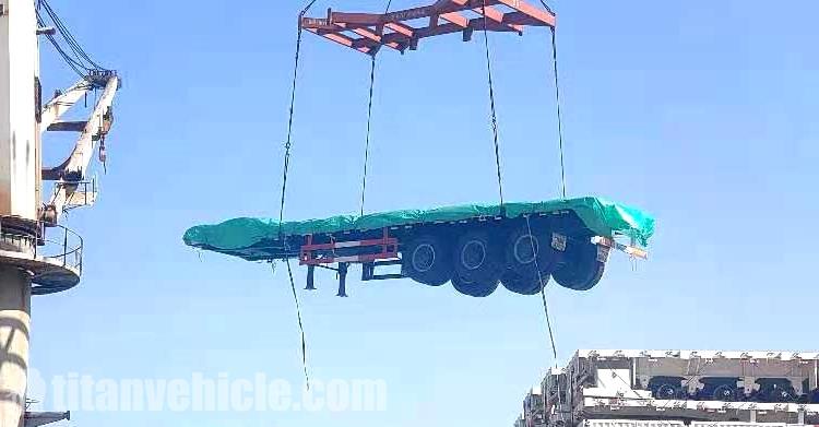 Tri Axle Stake Trailer for Sale In Sudan Khartoum