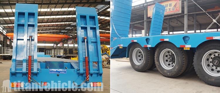 Tri Axle 80 Ton Low Loader Trailer for Sale in Nigeria Lagos - TITAN Vehicle