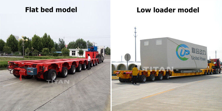 What is use of multi axle trailers in transportation?