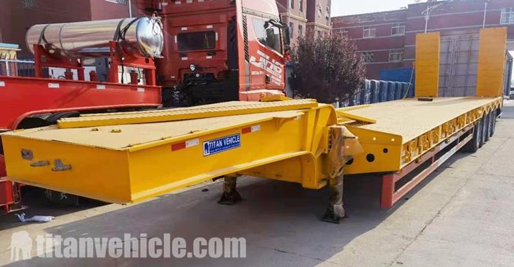 4 Axle 100T Excavator Trailer for Sale in Guyana