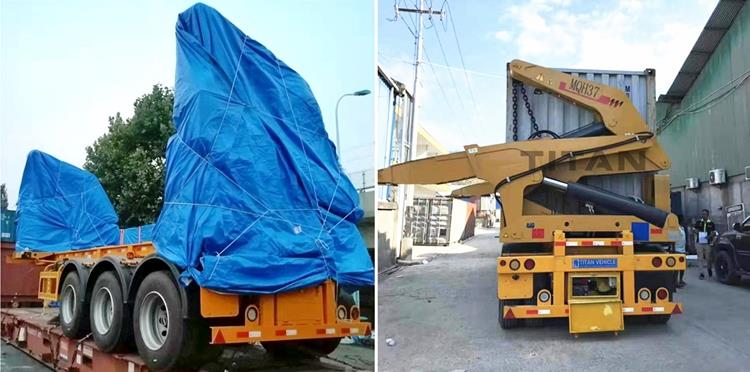 Container Loading trailer for Sale | Can you Put a Shipping Container on the Container Loading Trailer?