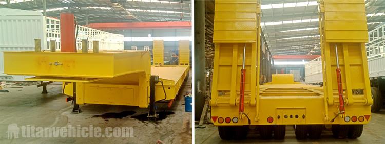 150 Ton Heavy Load Low Bed Trailer for Sale - TITAN Vehicle