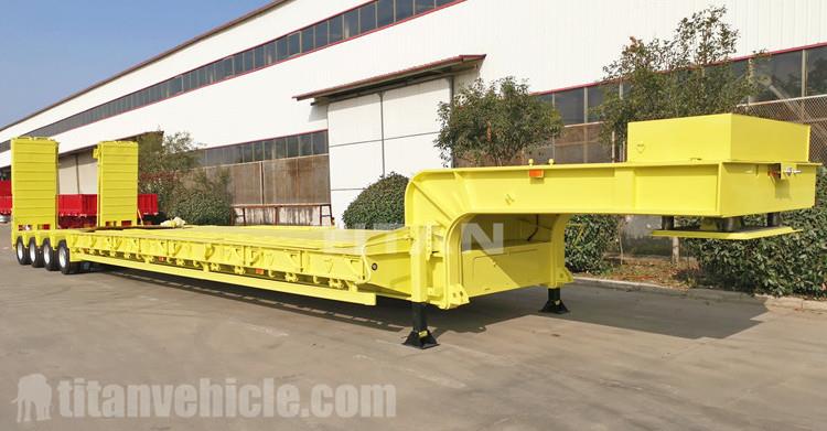 150 Ton Heavy Load Low Bed Trailer for Sale - TITAN Vehicle