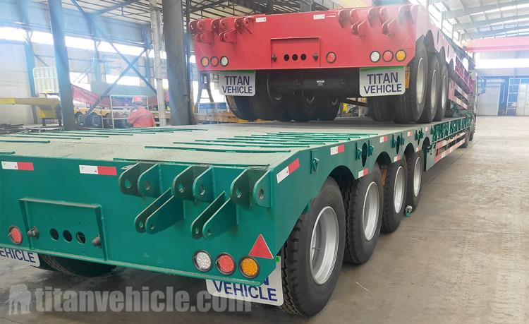 3/4 Axle 60/80 Ton Low Loader Trailer for Sale in Zimbabwe