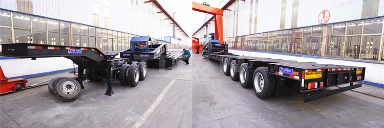 hydraulic detachable gooseneck trailer for sale