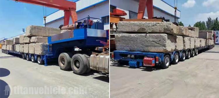 Heavy Hual Multi Axle Modular Trailer for Sale in Nigeria