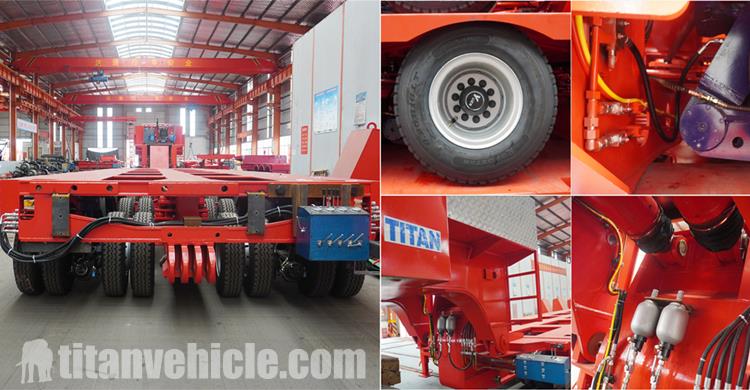 200 Ton Semi Multi Axle Trailer for Sale In Chile