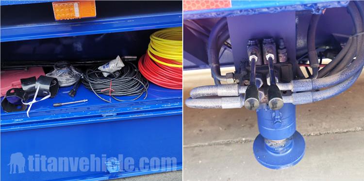 62m Extendable Trailer for Wind Turbine Blade Transportion for Sale in Vietnam