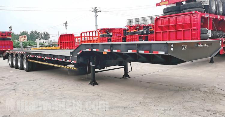 4 Axle 100T Lowbed Trailer for Sale in Malawi