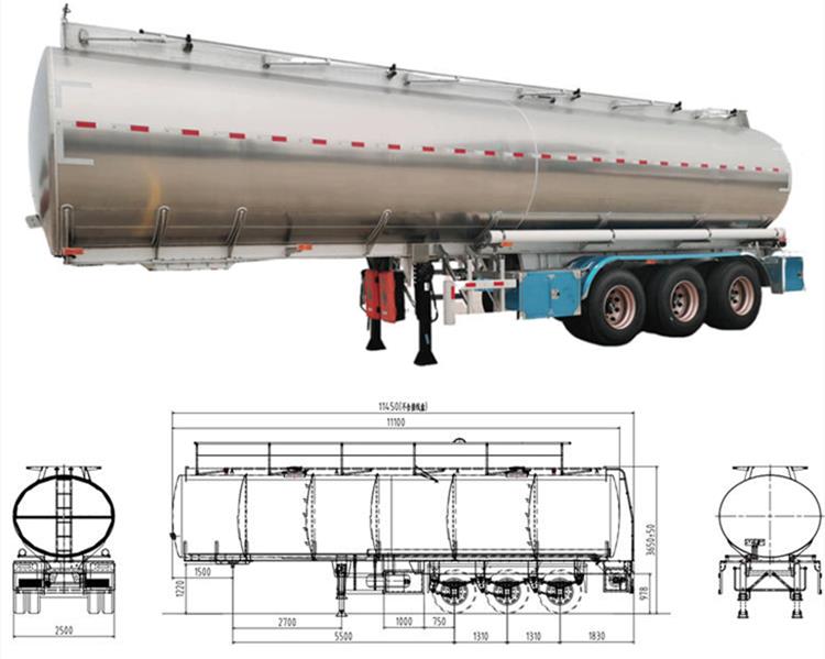 Bhachu Trailers Prices | Aluminum Alloy Tanker Trialer for Sale In Cameroon
