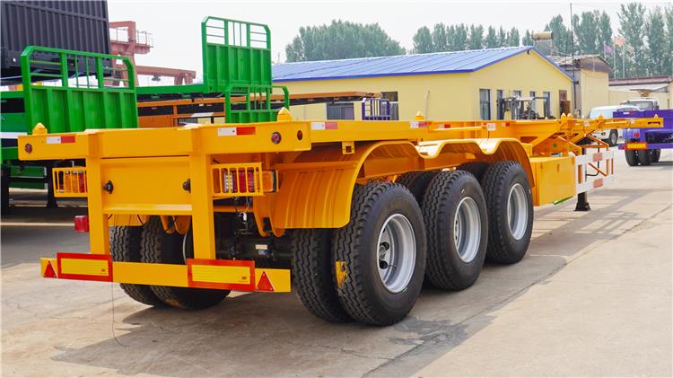 Bhachu Tri Axle 40ft Container Chasiss Trailer for Sale In Kenya